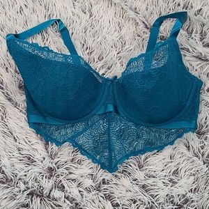 Cacique Pointed Longline French Balconette Bra
